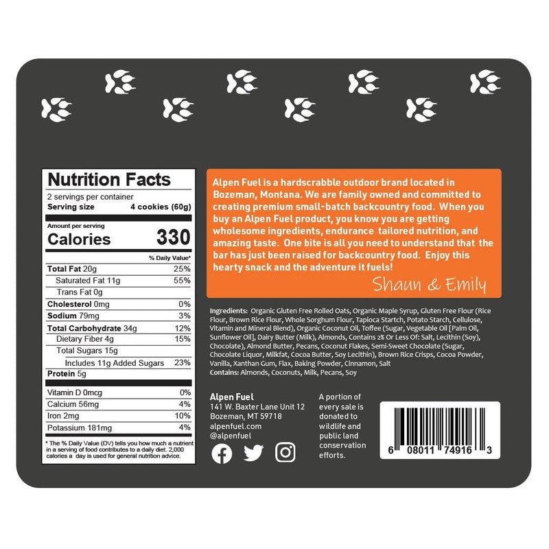 Alpen fuel Trail Cookies (2 pouches)