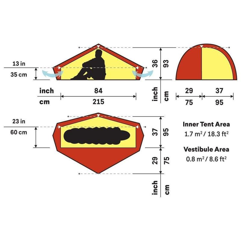 Hilleberg Enan 1 Man Backpacking Tent