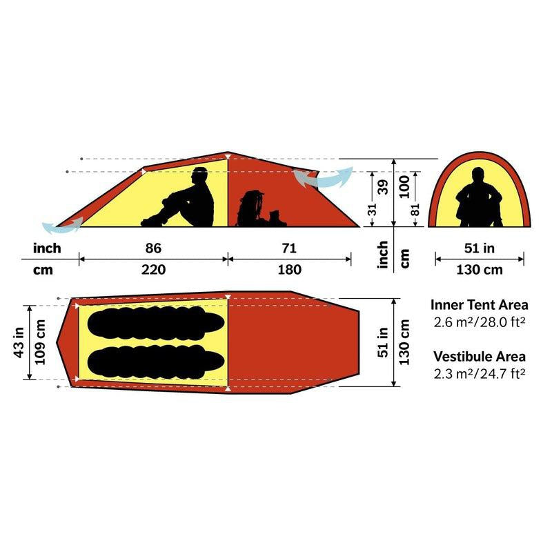 Hilleberg Nallo 2 GT Backpacking Tent