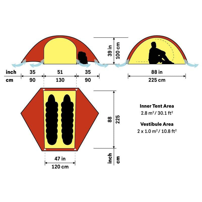 Hilleberg Rogen Backpacking Tent