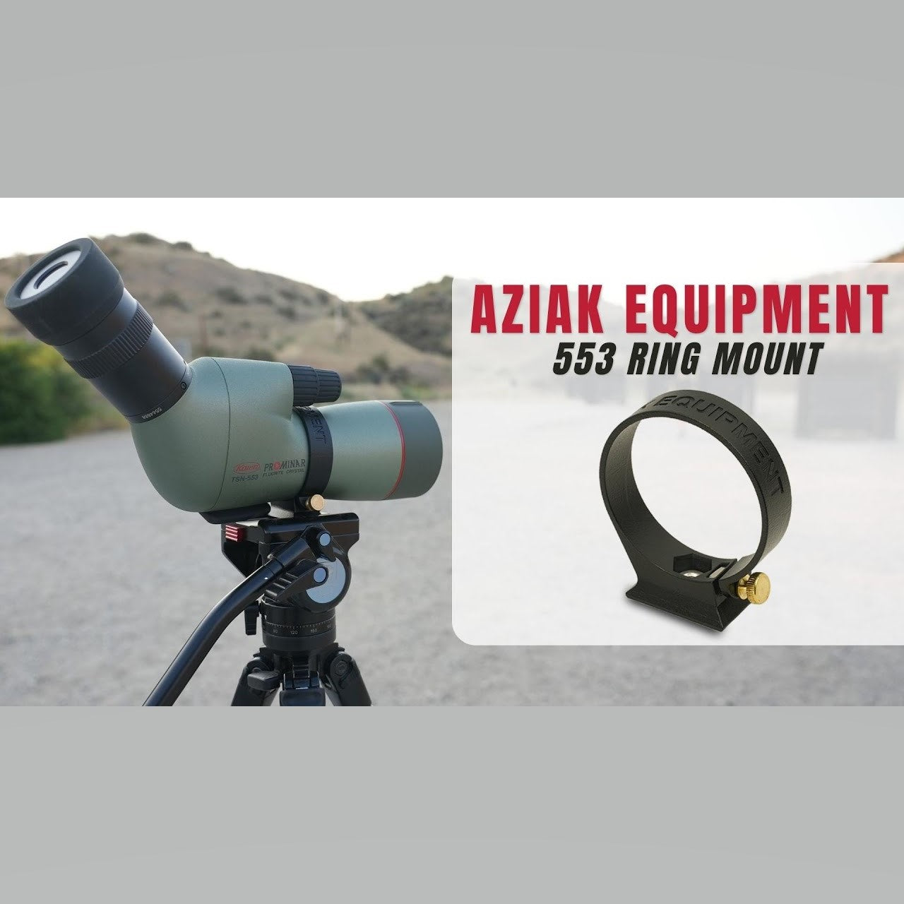 Aziak Equipment Kowa 55mm Rotating Arca Swiss Mount