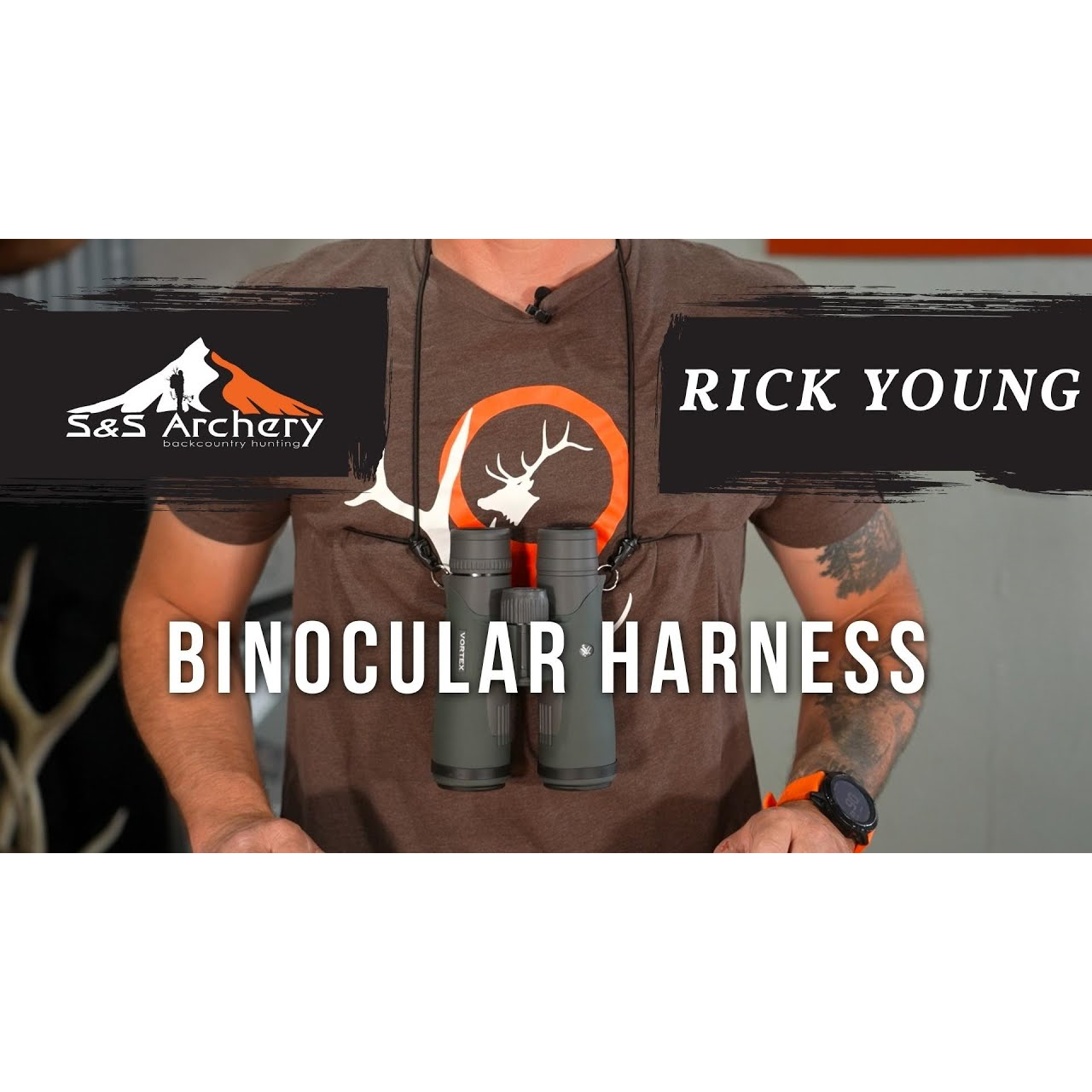 Rick Young Ultralight Binocular Harness