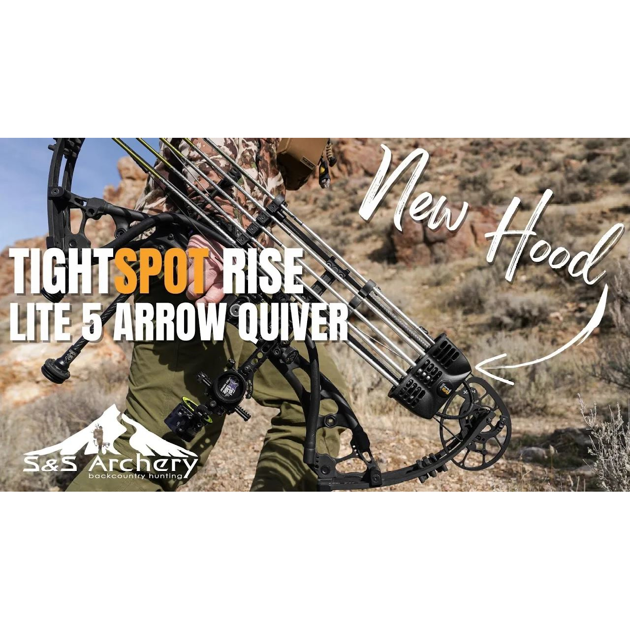 TightSpot Rise Lite 5 Arrow Quiver