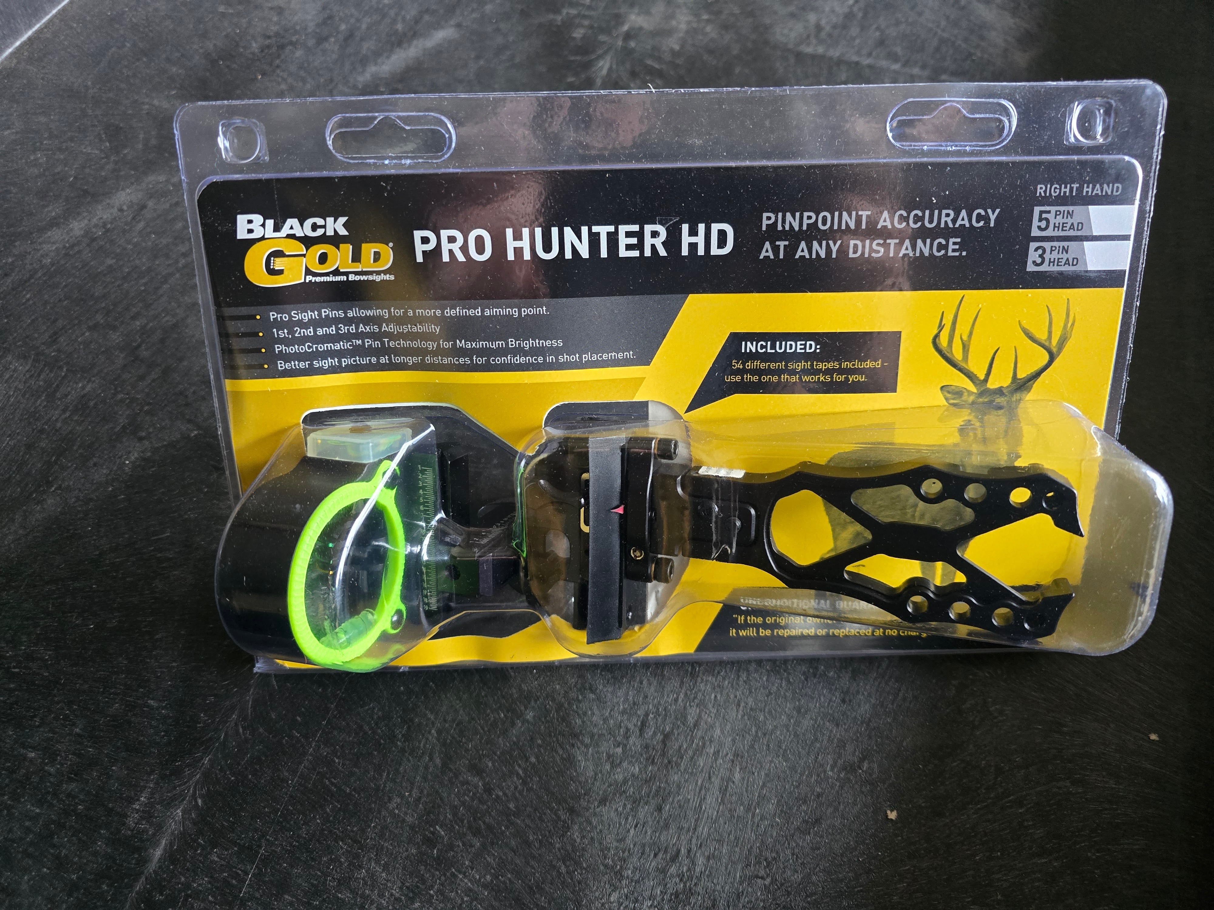 Black Gold Pro Hunter 4 Pin Custom -Return