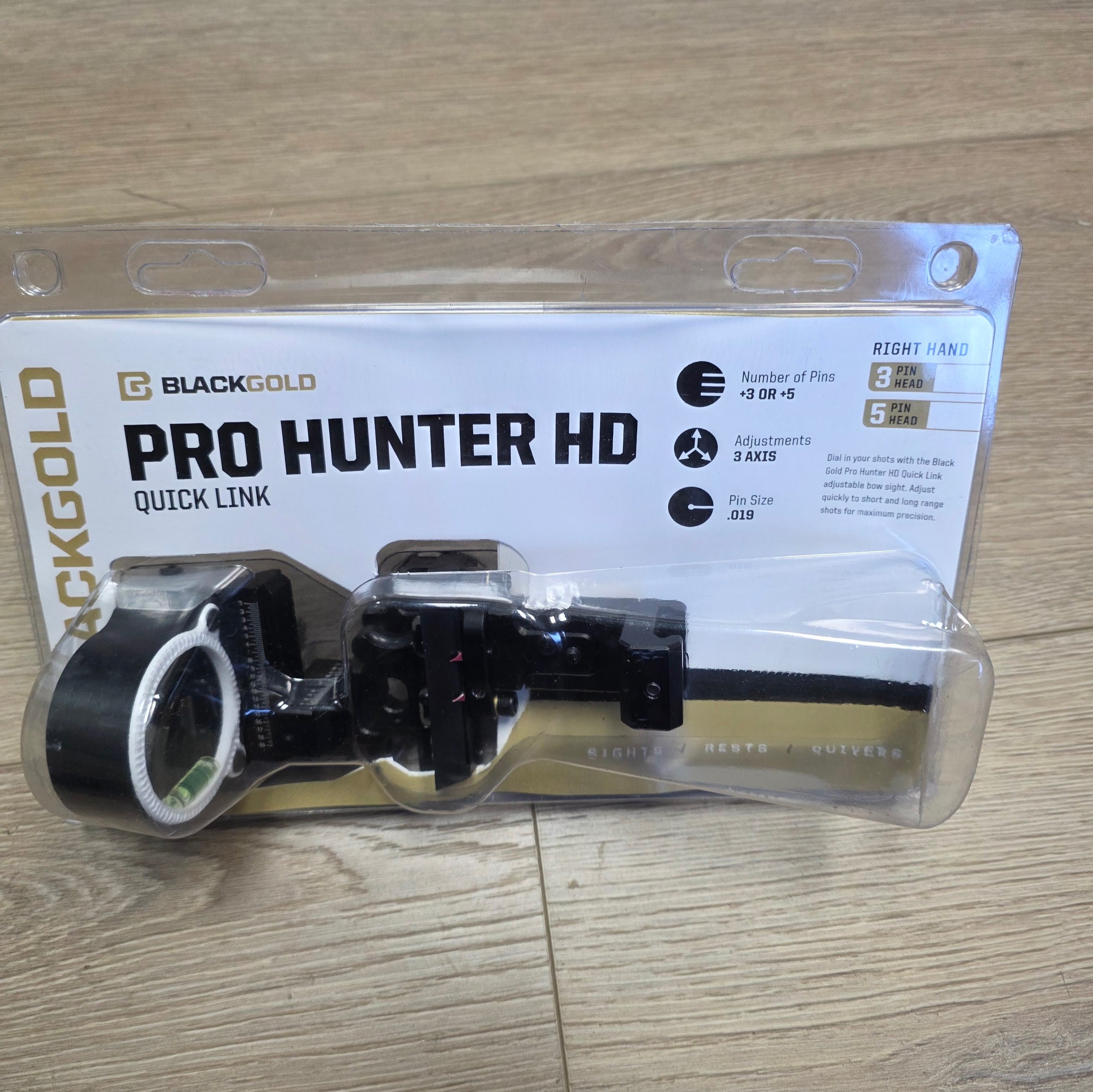 Black Gold Pro Hunter Streamline pic mount -return