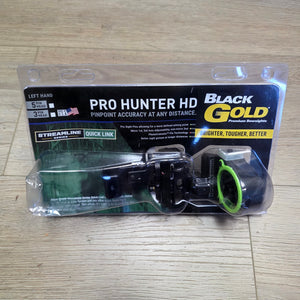 Black Gold Pro Hunter Streamline 5 pin Left Hand -return