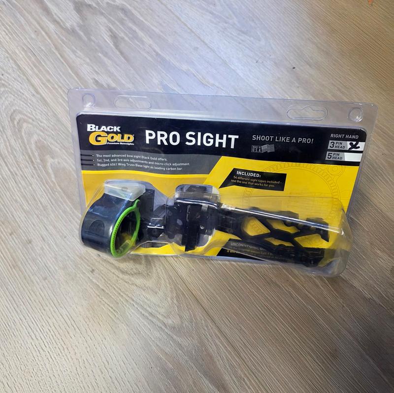 Black Gold Pro 3 Pin 19 -return