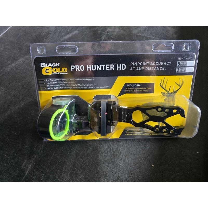 Black Gold Pro Hunter 4 Pin Custom -Return