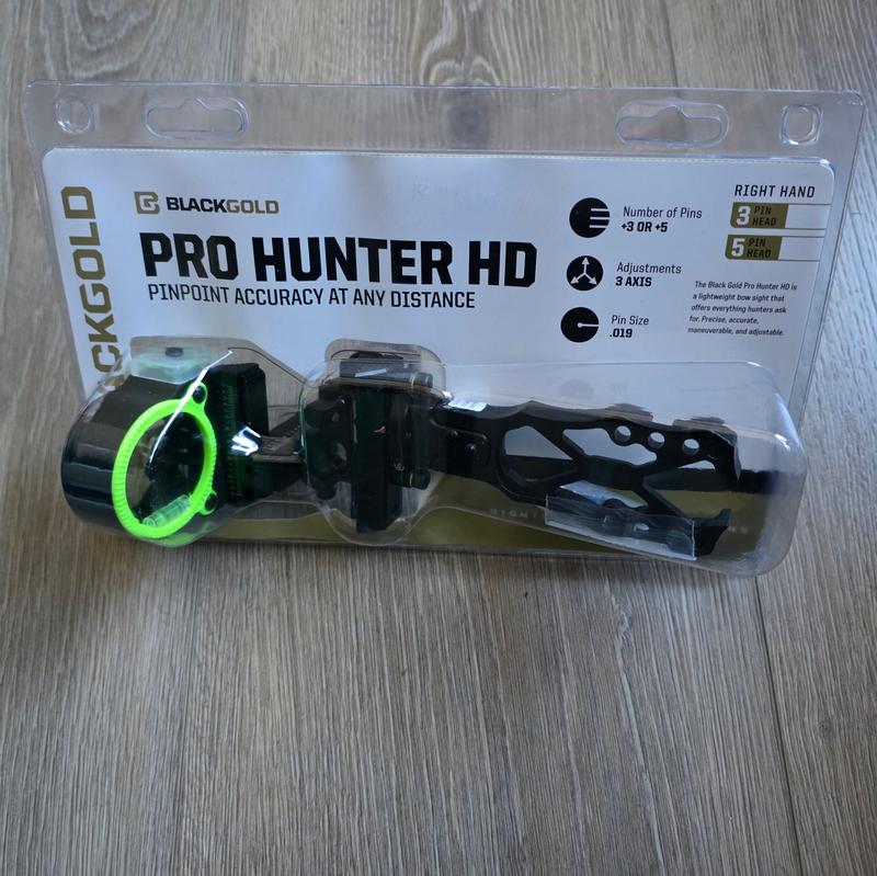 Black Gold Pro Hunter 3 Pin .019 -return
