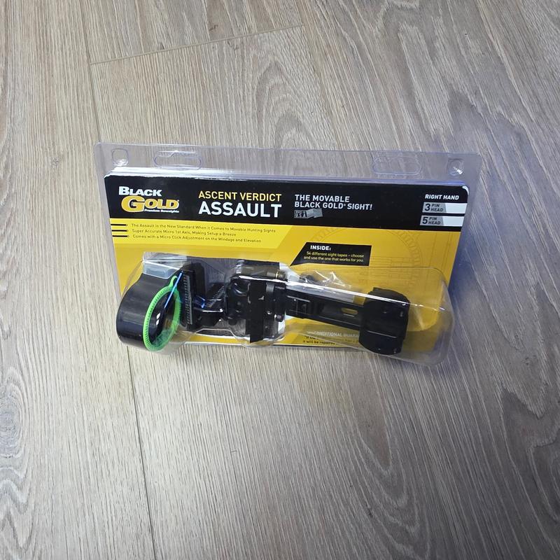 Black Gold Verdict dovetail custom -return