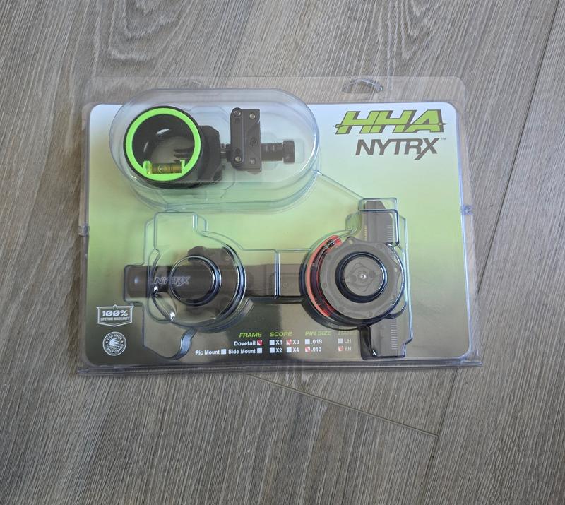 HHA Nytrx X3 dovetail -Return