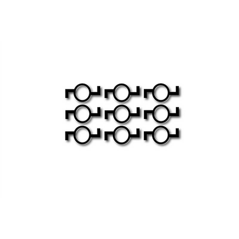 REK Spring Retention Locks (9 pack)