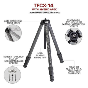RRS TFCX-14 & 14L Carbon Fiber Tripods