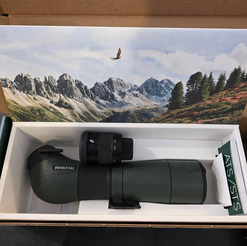 Swarovski ATS 65mm w/ Wide angle 25-50x -demo
