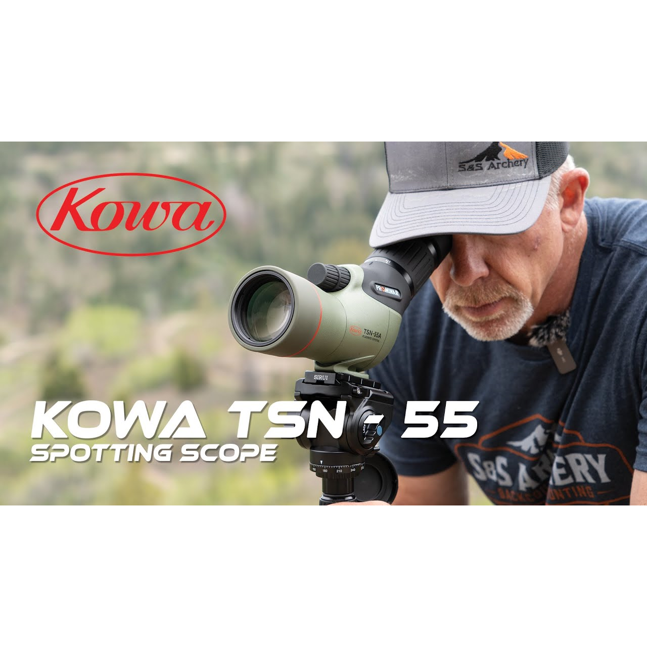 NEW Kowa TSN 55mm 17-40x Compact Spotting Scope
