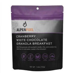 Alpen Fuel Cranberry White Chocolate Granola - 4 Pack