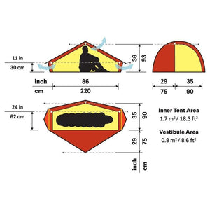 Hilleberg Akto Backpacking Tent