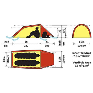 Hilleberg Anjan 2 Backpacking Tent