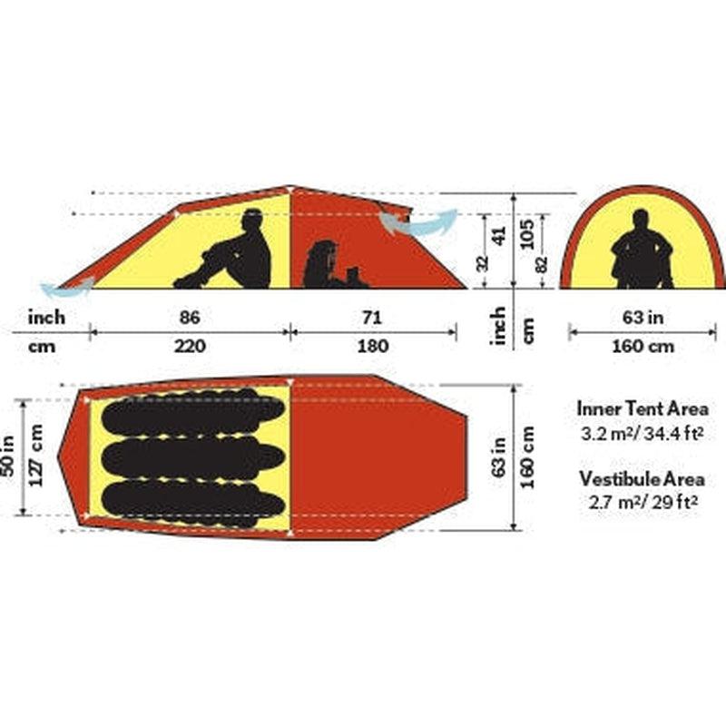 Hilleberg Nallo 3 GT Backpacking Tents S S Archery