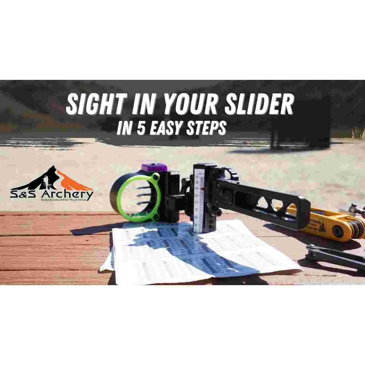 Bow Sight Setup Bow Sights β S&S Archery