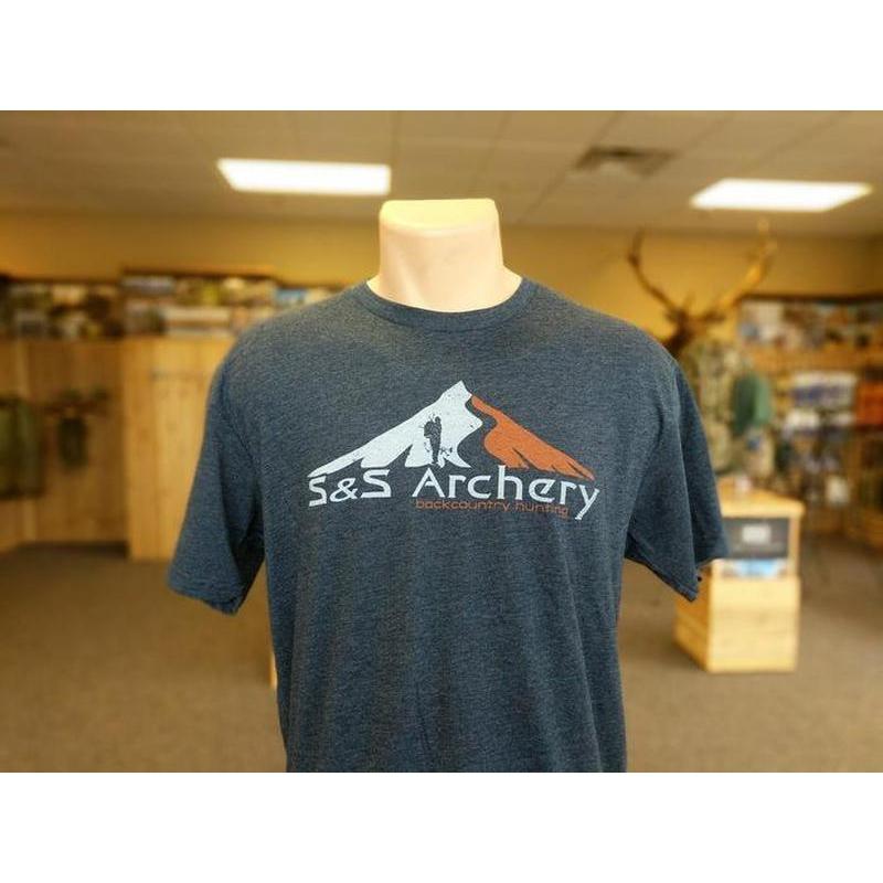 S&S Archery "Its not the mountain" T shirt -Blue-S&S Archery