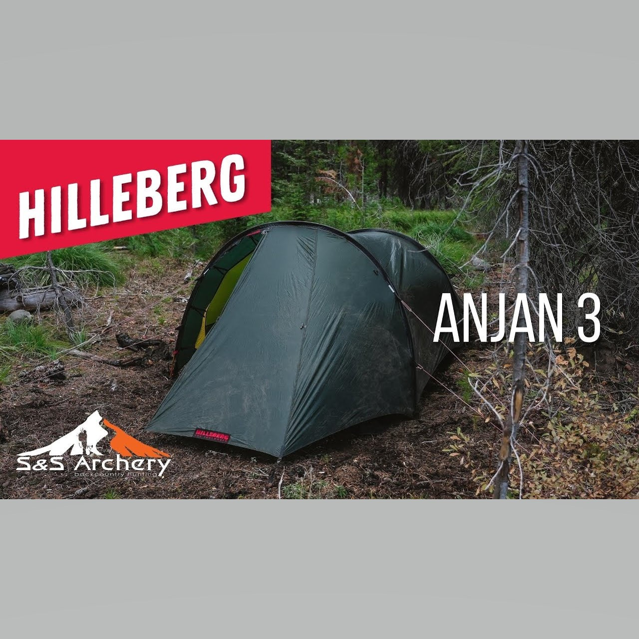 Hilleberg Anjan 3 Backpacking Tent